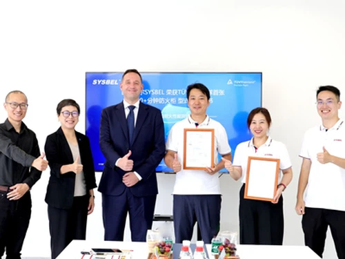 SYSBEL اولین گواهینامه کابینت ضد حریق TÜV Rheinland را در جهان 120+ دقیقه EN ...