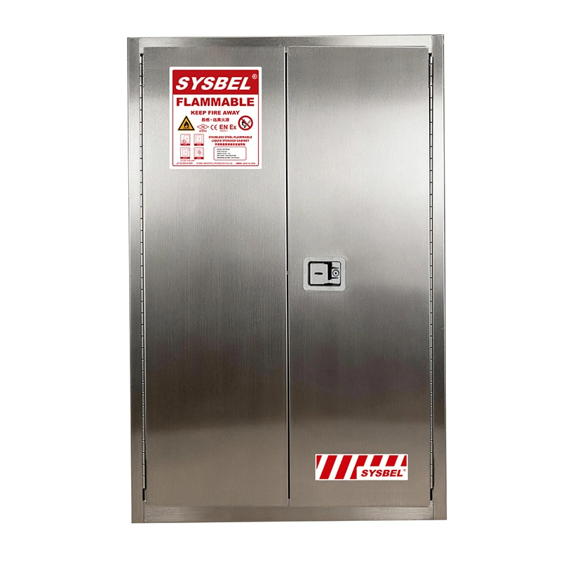 کابینت نگهداری مایعات قابل اشتعال استیل 45 گال|WA810450Gy|SYSBEL