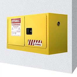 Piggyback flammable storage cabinet